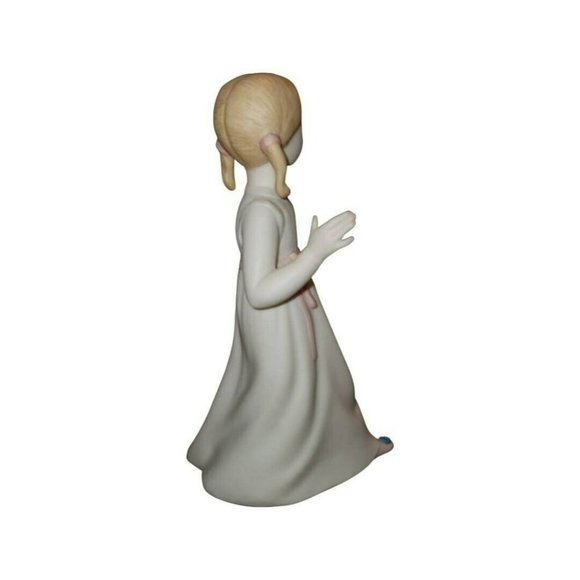 Cybis Bisque Wendy with Doll  Peter Pan Figurine - Picture 2 of 5